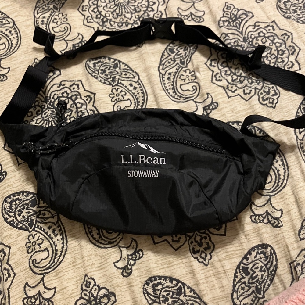 L.L. Bean Black Crossbody Bag